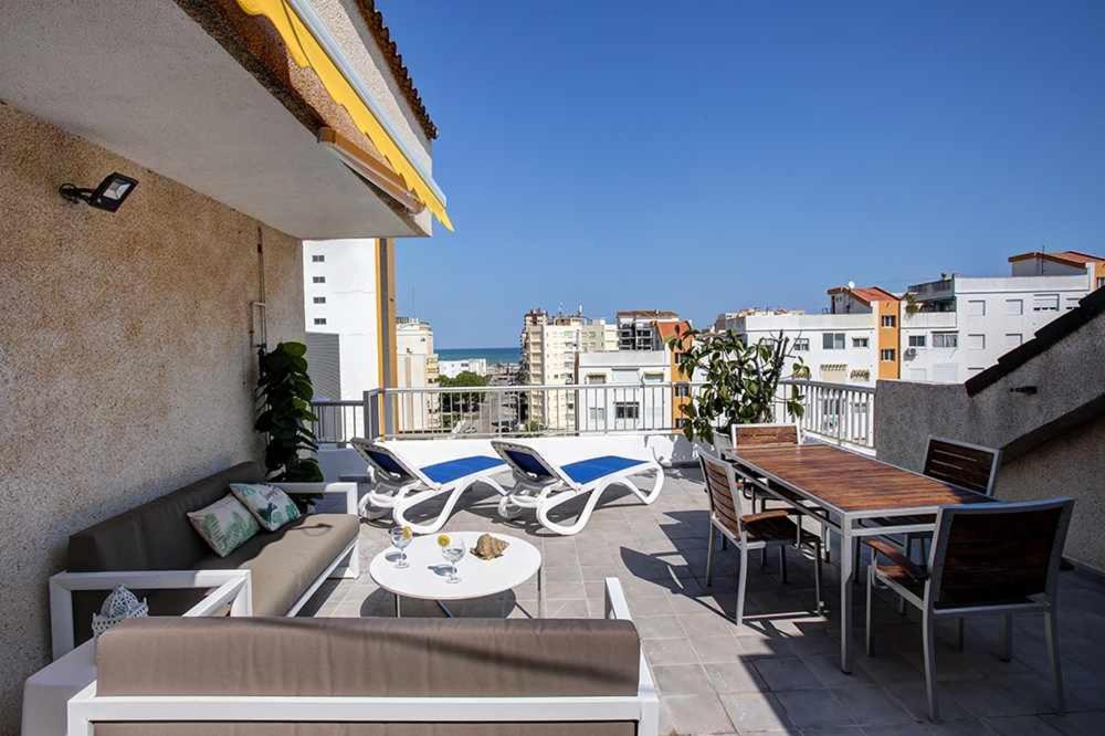 Atico Terrazas Playa Gandia Apartamento Playa de Gandia Exterior foto